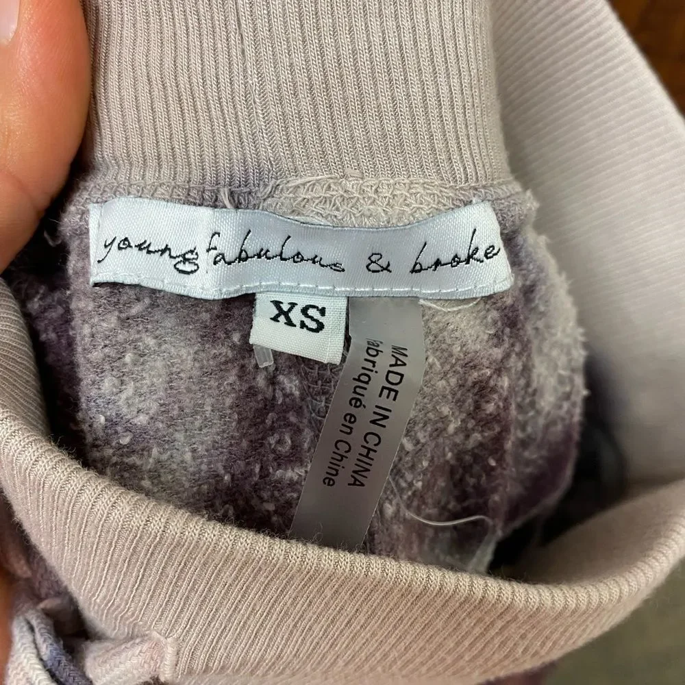 YOUNG‎ Fabulous & Broke Tie Dye Jogger Sweatpants